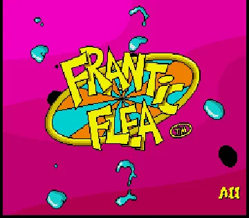 Frantic Flea (USA) screen shot title